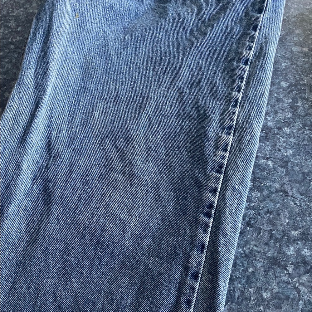 Levi 505 Strauss & Co Blue Denim Jeans - Picture 2 of 3